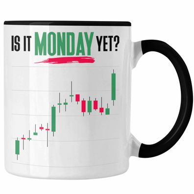 Aktien Tasse "Is It Monday Yet?" Lustiges Geschenk fér Trading Aktien Börse