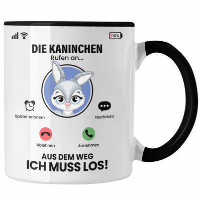 Die Kaninchen Hasen Rufen An Tasse Geschenk fér Kaninchen Zéchter Besitzer Geschenkid