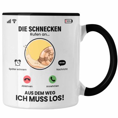 Die Schnecken Rufen An Tasse Geschenk fér Schnecken Zéchter Besitzer Geschenkidee Lus