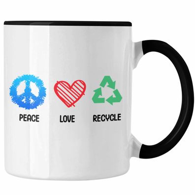 Welt Umwelt Aktivisten Tasse Geschenk Generation Retten Recyceln