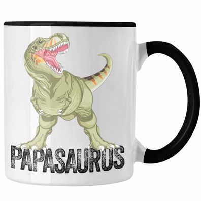 Papasaurus Tasse Geschenk fér Vater Papa Vatertag Lustiges Geschenk Dinosaurier