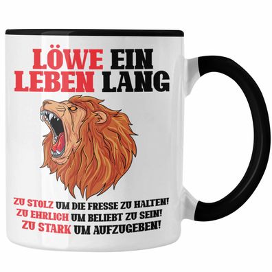 Löwe Sternzeichen Tasse Geschenk Lustiger Spruch Löwe Spruch Geschenkidee Geburtstag