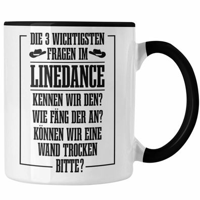 Linedance Geschenke Tasse Geschenkidee Spruch Line Dance Frauen Spréche Können Wir ei