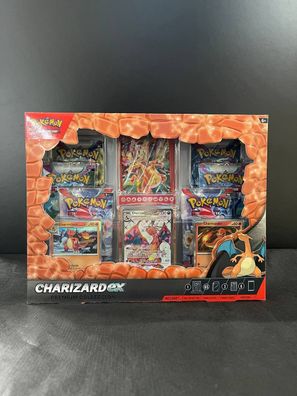 Pokemon Karten Glurak Charizard EX Premium Collection Englisch Neu Vorbestellung