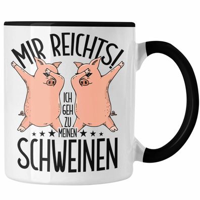 Lustige Tasse Geschenk fér Schweine-Bauer Geschenkidee Spruch