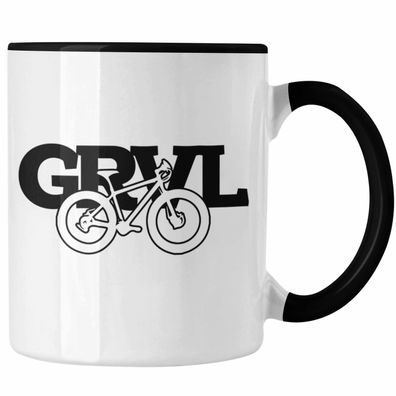 Tasse fér Mountainbike-Enthusiasten Geschenk Mountainbiker MTB GRVL