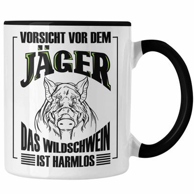 Lustige Tasse Geschenk fér Jäger Wildschwein Spruch Geschenkidee Jagd