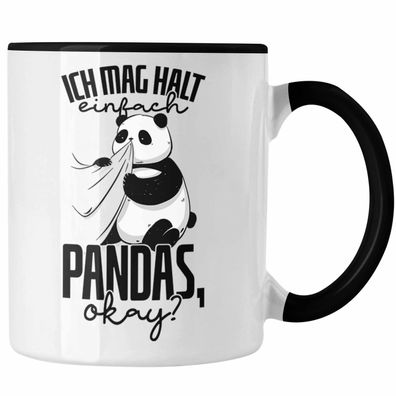 Lustige Panda Tasse Panda-Motiv Geschenk Tierliebhaber Geschenkidee Panda Fans