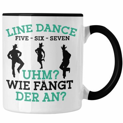Lustige Line Dance Tasse - Tolles Geschenk fér Line Dance Enthusiasten