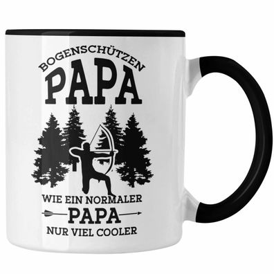 Lustige Bogenschießen Tasse fér Papa Bogenschétze Geschenkidee Vatertag Bogenschétzen