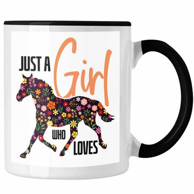 Pferde Tasse "Nur Ein Mädchen Das Pferde Liebt" Geschenk fér Pferdeliebhaber Reiteri
