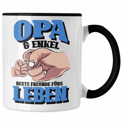 Lustige Opa und Enkel Tasse Vatertag Spruch Geschenkidee fér Opa von Enkel