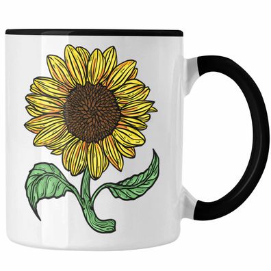 Lustige Sonnenblume Tasse Geschenk fér Sonnenblumenliebhaber