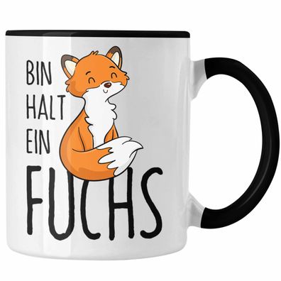 Tasse mit Fuchs-Motiv Geschenk fér Fuchs-Liebhaber Ich Bin Halt Ein Fuchs Rothaarige