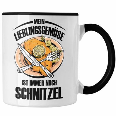 Schnitzel-Tasse Geschenk fér Schnitzel-Liebhaber Mein Lieblingsgemése Ist Immer Noch