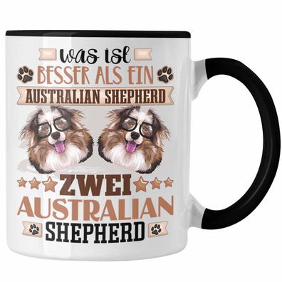 Australian Shepherd Besitzer Tasse Geschenk Lustiger Spruch Geschenkidee Was Ist Bess