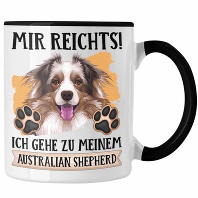 Australian Shepherd Besitzer Tasse Geschenk Lustiger Spruch Geschenkidee Mir Reichts
