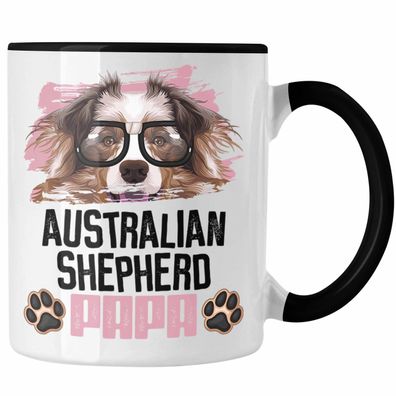 Australian Shepherd Papa Besitzer Tasse Geschenk Lustiger Spruch Geschenkidee Austral