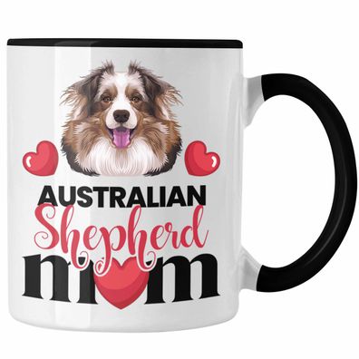 Australian Shepherd Besitzer Mom Mama Tasse Geschenk Lustiger Spruch Geschenkidee Aus