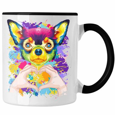 Chihuahua Besitzer Farbe Love Tasse Geschenk Lustiger Spruch Geschenkidee Chihuahua B