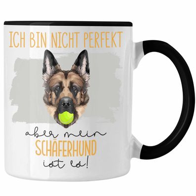 Schäferhund Besitzer Tasse Geschenk Lustiger Spruch Geschenkidee Besitzerin Ich Bin N