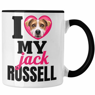 Jack Russell Besitzerin Tasse Geschenk Lustiger Spruch Geschenkidee I Love My Jack Ru
