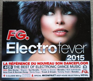 Various - FG. Electro Fever 2015 (2015) (4xCD) (3320422) (Neu + OVP)