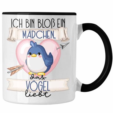 Vogel Tasse Geschenk Frauen Ich Bin Bloß Ein Mädchen Das Vögel Liebt Vogel-Liebhaberi