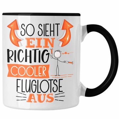 Fluglotse Tasse Geschenk So Sieht Ein Richtig Cooler Fluglotse Aus Geschenkidee Spruc