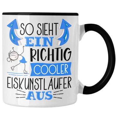 Eiskunstläufer Tasse Geschenk So Sieht Ein Richtig Cooler Eiskunstläufer Aus Geschenk