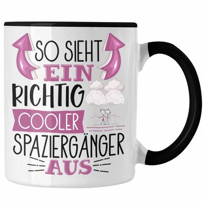 So Sieht Ein Richtig Cooler Spaziergänger Aus Geschenk Tasse Lustiger Spruch Geschenk