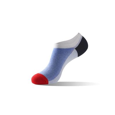 No-Show-Socken für Herren/ Damen, niedrig geschnittener Knöchel, unsichtbar, Blau