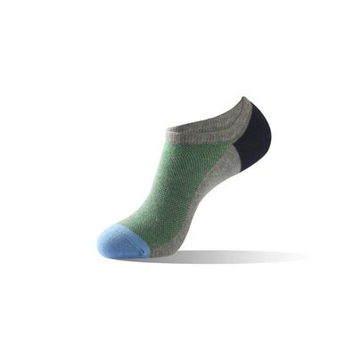 No-Show-Socken für Herren/ Damen, niedrig geschnittener Knöchel, unsichtbar, Grün