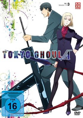 Tokyo Ghoul Root A - Staffel 2 - Vol.3 - Episoden 7-9 - DVD - NEU