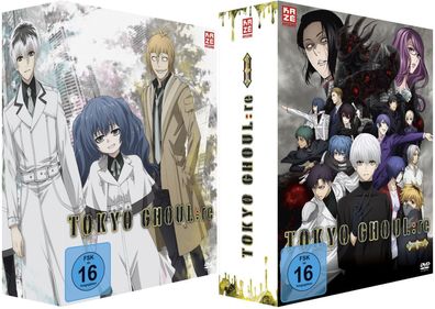 Tokyo Ghoul: re - Staffel 3 - Gesamtausgabe - Box 1-2 - DVD - NEU