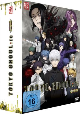 Tokyo Ghoul: re - Staffel 3 - Gesamtausgabe - Box 2 - DVD - NEU