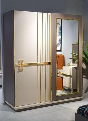 Kleiderschrank Design Luxus Modern Stil Schränke Schlafzimmer Möbel Neu