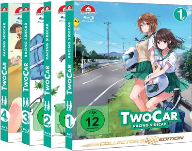Two Car - Collector´s Edition - Gesamtausgabe - Bundle Vol.1-4 - Blu-Ray - NEU
