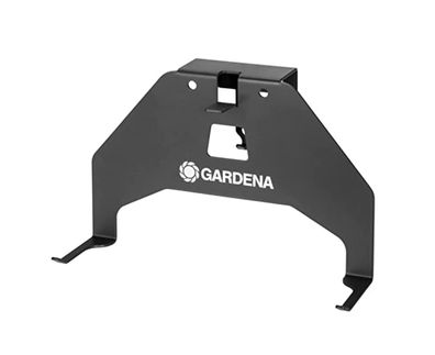 Gardena Wand Halterung Mähroboter SILENO - grau - Rasenmäher Robotor Metall Halter