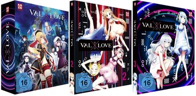 Val x Love - Vol.1-3 + Sammelschuber - Limited Edition - DVD - NEU