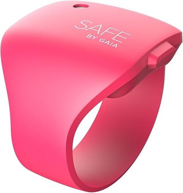 Sicherheit Schutz Sirene Personenalarm Armband Jogger Panikalarm pink - Gaia