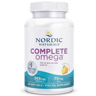 Nordic Naturals, Complete Omega-D3, 565mg Omega-3 plus 70 mg GLA plus 1000IU D3, ...