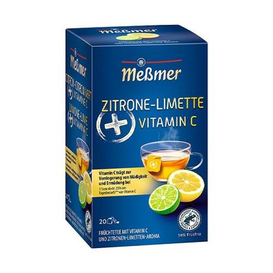 Meßmer Plus Zitrone-Limette + Vitamin C