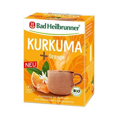 Bad Heilbrunner&reg; Bio Kurkuma mit Orange