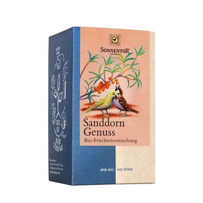 Sonnentor "Sandddorn Genuss" Bio-Früchtetee, 18 Teebeutel