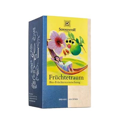 Sonnentor "Früchtetraum" Bio-Früchtetee, 18 Teebeutel