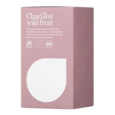 ChariTea Bio wild fruit, 20 Teebeutel