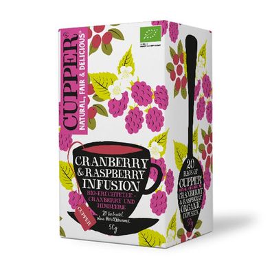 Cupper Bio Cranberry & Raspberry Infusion
