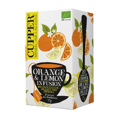 Cupper Bio Orange & Lemon Infusion