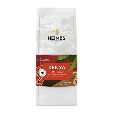 HEIMBS Pure Origins Kenya Thirikwa, 250g ganze Bohne